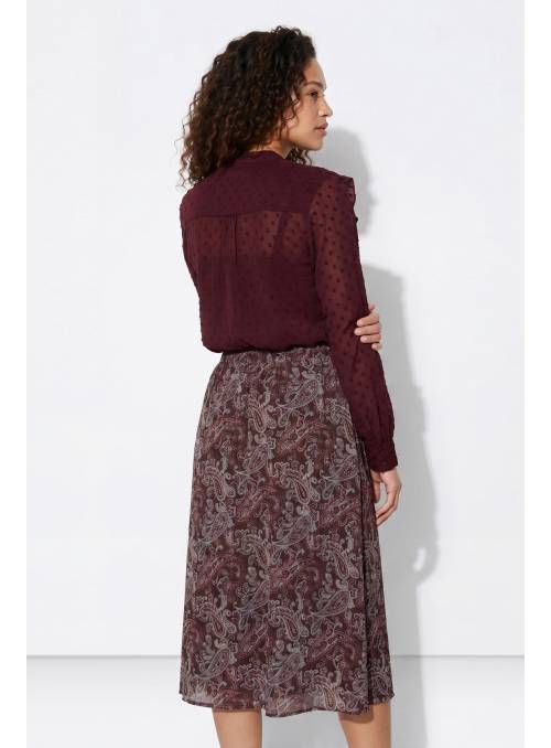 BLUSA GRATO BURDEOS TIFFOSI