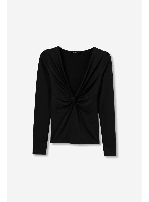 TOP CHRISSY NEGRO M/L TIFFOSI