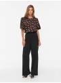 BLUSA TOPOS MARRON VILA