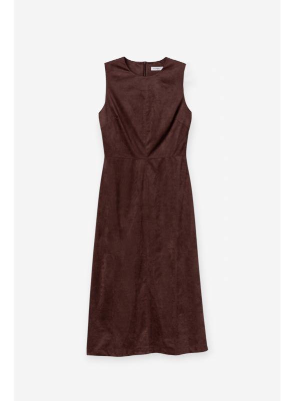 VESTIDO BREAD MARRON ANTELINA TIFFOSI