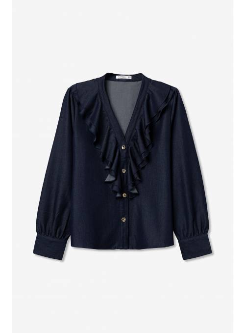 BLUISA NORTH AZUL VOLANTE CUELLO TIFFOSI