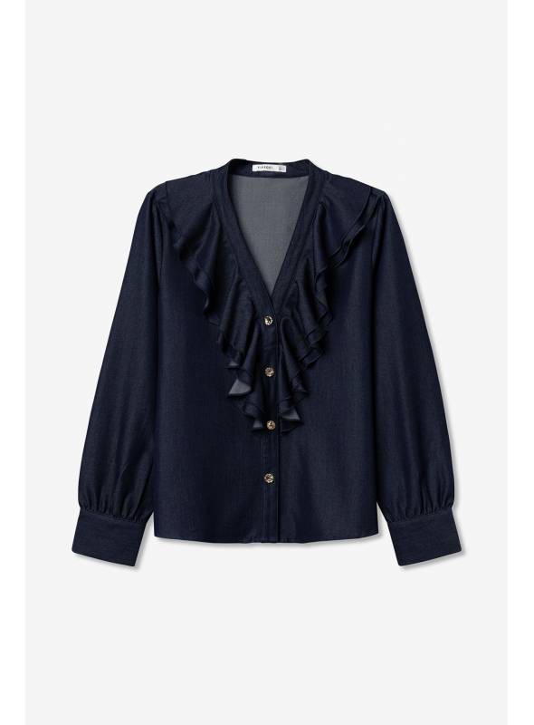 BLUISA NORTH AZUL VOLANTE CUELLO TIFFOSI