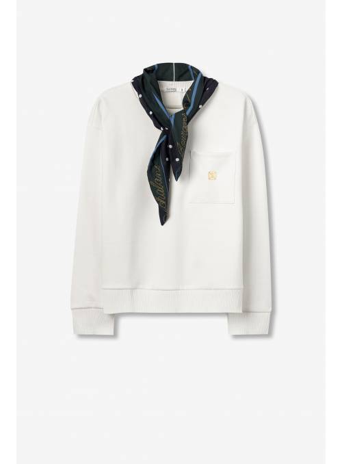 SUDADERA LARTIST BLANCA TIFFOSI