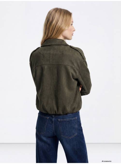 CHAQUETA NIXIE VERDE ANTELINA TIFFOSI