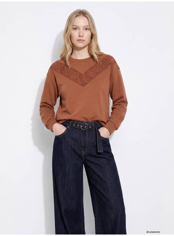 SUDADERA GARDEN CAMEL TIFFOSI