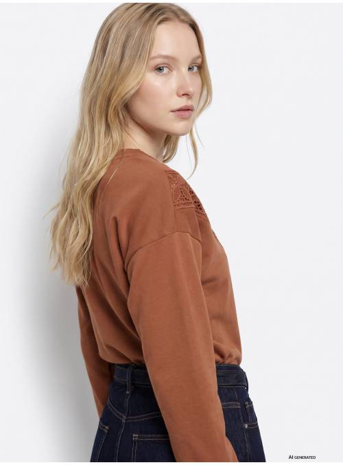 SUDADERA GARDEN CAMEL TIFFOSI