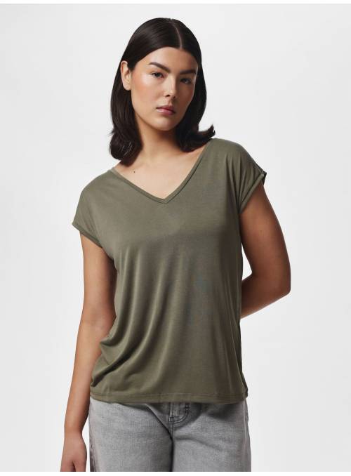 CAMISETA KAMALA VERDE PIECES