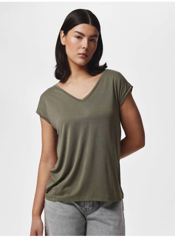 CAMISETA KAMALA VERDE PIECES