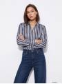 CAMISA CAPRICHO AZUL RAYAS TIFFOSI