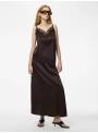 FALDA FESTA MARRON RASO PIECES