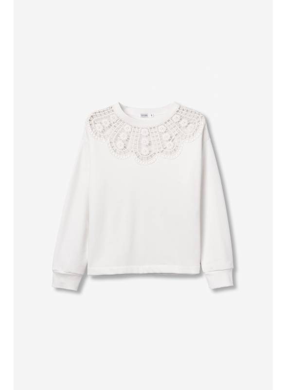SUDADERA GARDEN BLANCA TIFFOSI