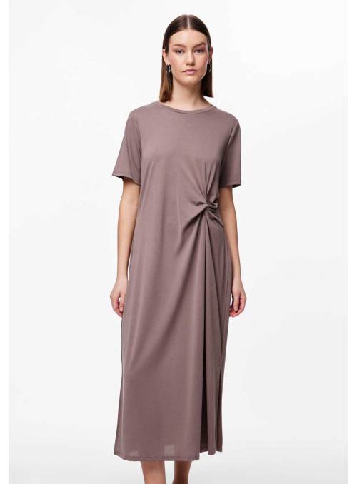 VESTIDO ANORA MARRON PIECES