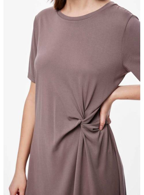 VESTIDO ANORA MARRON PIECES