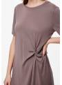 VESTIDO ANORA MARRON PIECES