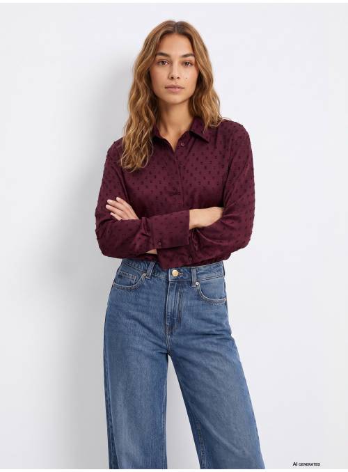 CAMISA FANTASIA GRANATE TIFFOSI