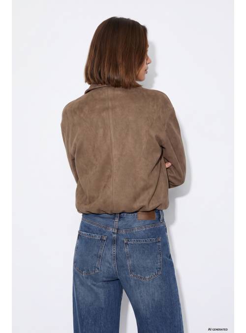 CAZADORA ANTE CAMEL TIFFOSI