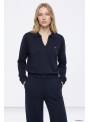 SUDADERA VALENTINA AZUL TIFFOSI
