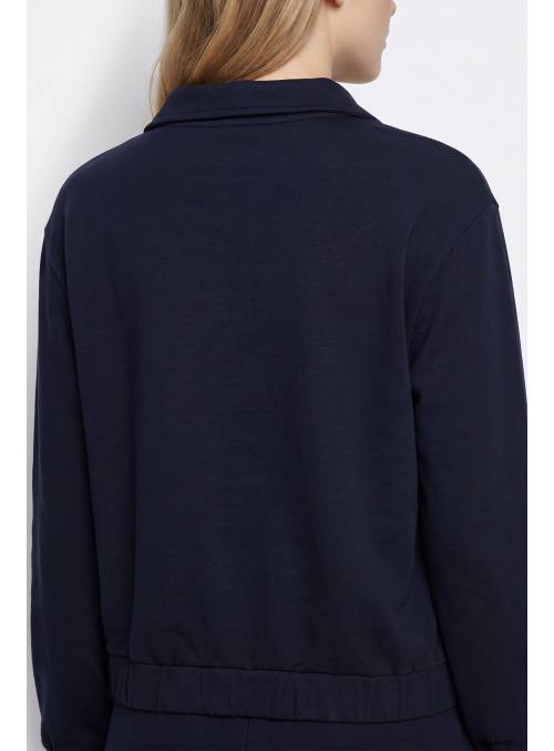 SUDADERA VALENTINA AZUL TIFFOSI