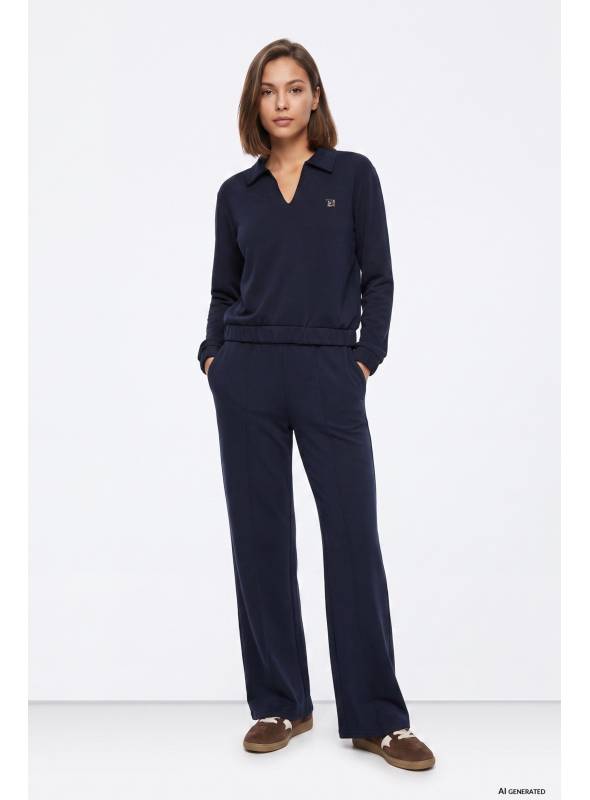 PANTALON VALENTINA AZUL TIFFOSI