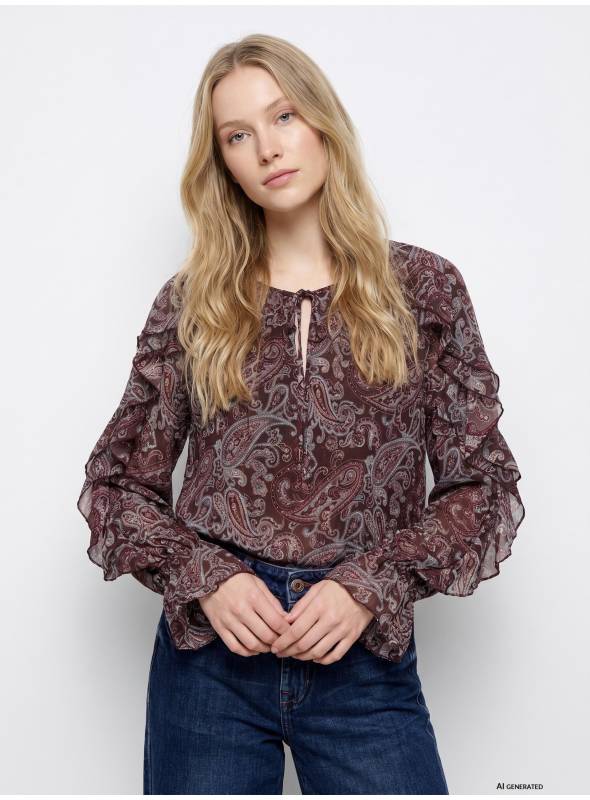 BLUSA ESTAMPADO PAISLEY