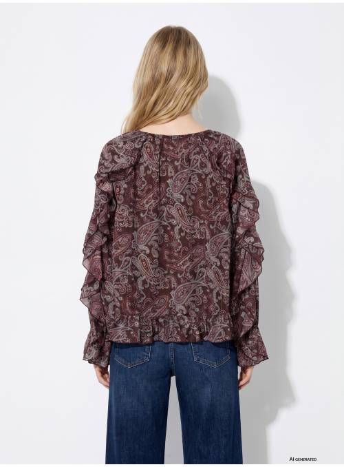 BLUSA ESTAMPADO PAISLEY