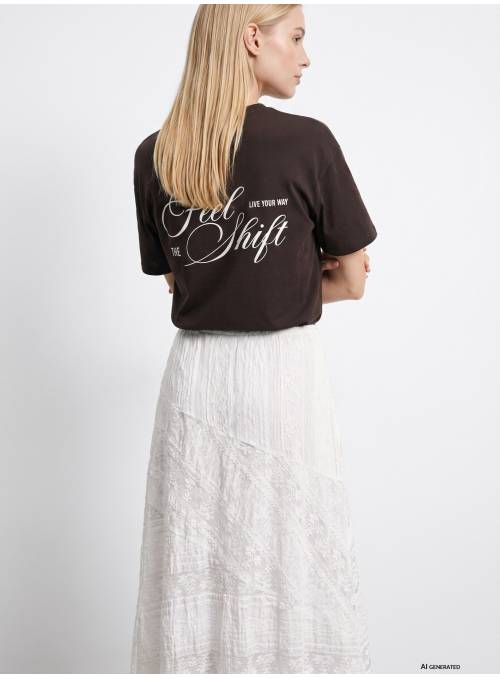 CAMISETA LUCKY MARRON TIFFOSI