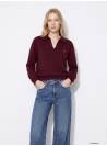 SUDADERA VALENTINA GRANATE