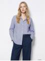 CAMISA NANCY AZUL RAYAS TIFFOSI
