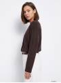 CARDIGAN AQUILA MARRON TIFFOSI