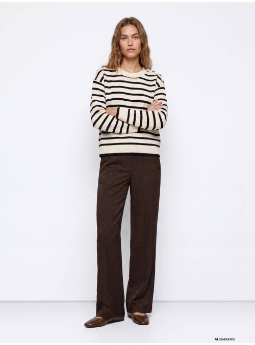 PANTALON MARILU MARRON TIFFOSI