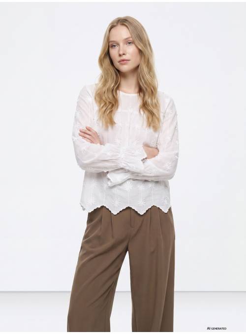 BLUSA FALPERRA BLANCA TIFFOSI