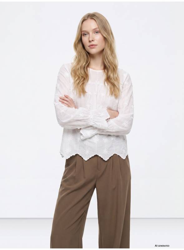BLUSA FALPERRA BLANCA TIFFOSI