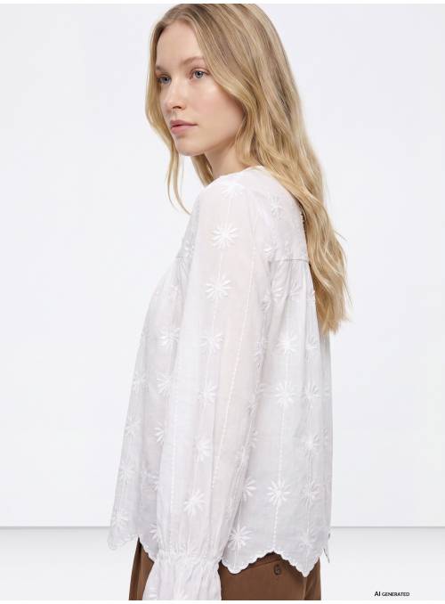 BLUSA FALPERRA BLANCA TIFFOSI