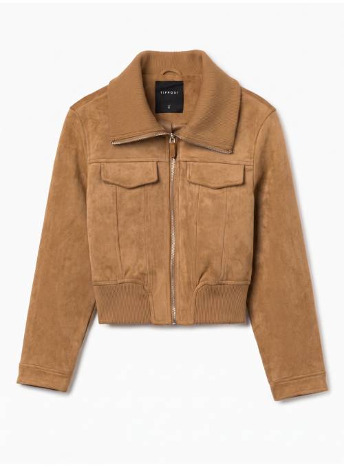 CHAQUETA LOUISA CAMEL TIFFOSI