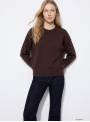JERSEY PUNTO CORTE AMPLIO CHOCOLATE