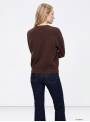 JERSEY PUNTO CORTE AMPLIO CHOCOLATE