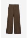 PANTALÓN PUNTO YORKER MARRON