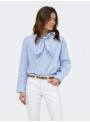 CAMISA LAZO AZUL RAYAS ONLY