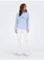 CAMISA LAZO AZUL RAYAS ONLY