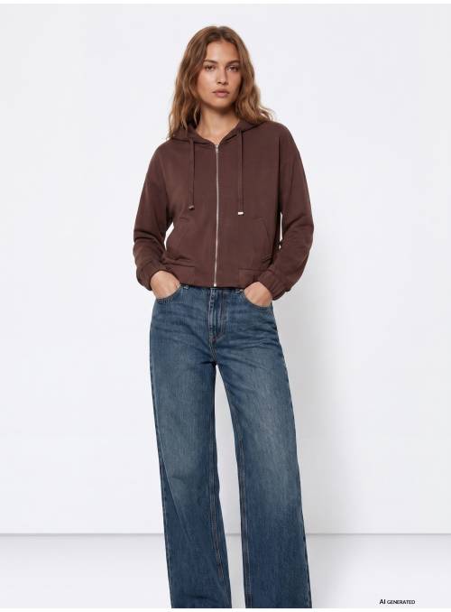 CHAQUETA PAM MARRON TIFFOSI