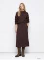 FALDA MANHATTAN MARRON TIFFOSI