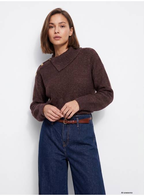JERSEY MANHATTAN MARRON TIFFOSI