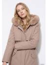 CHAQUETA SIREN 3/4 PELO BEIG