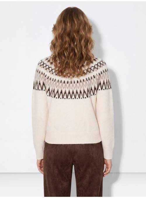 JERSEY CENEFA GRANATE Y BEIGE TIFFOSI