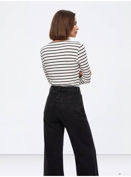 TOP RAYA NEGRO M/L TIFFOSI