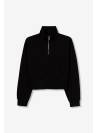 SUDADERA TEDDY NEGRA CREMALLERA TIFFOSI