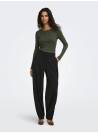 PANTALÓN GEGGO NEGRO BARREL JDY