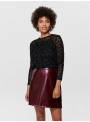 BLOUSE - CLOSED NECKLINE FEM KNIT PL54/P